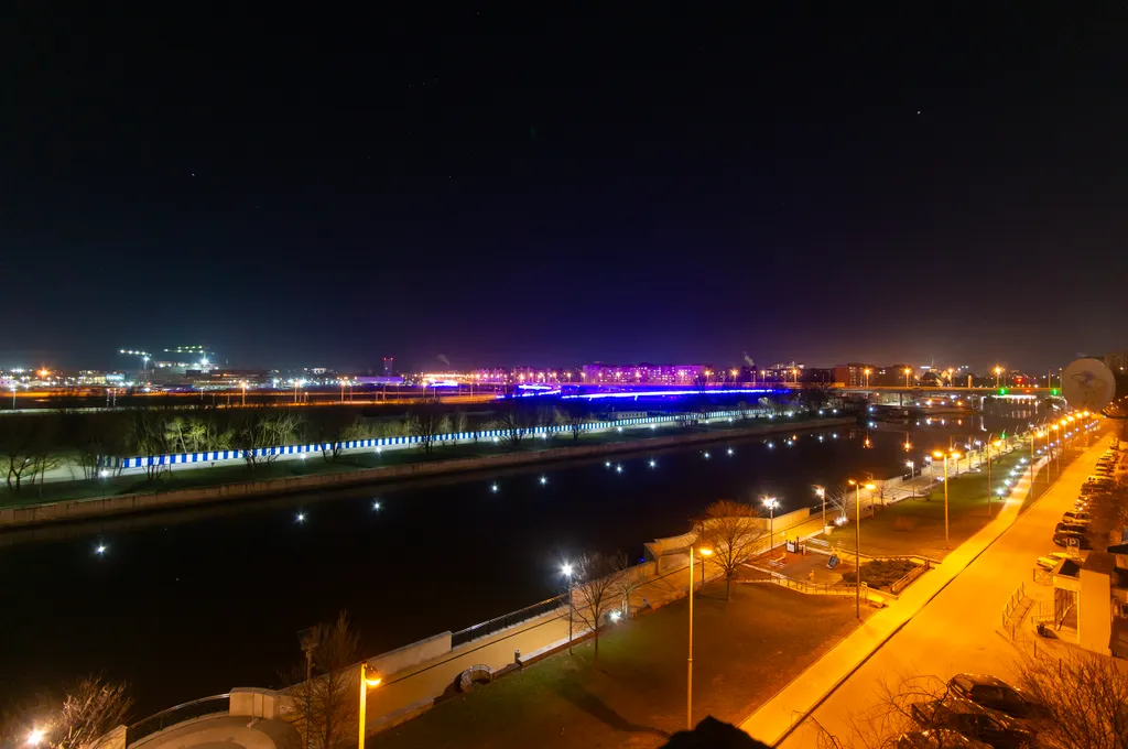 Квартира Уютная квартира с шикарным видом на стадион и набережную реки Преголя — Калининград