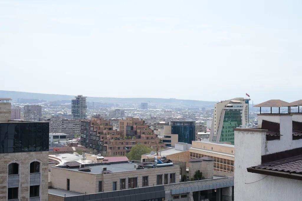 Rooftop апартаменты в центре с видом на город