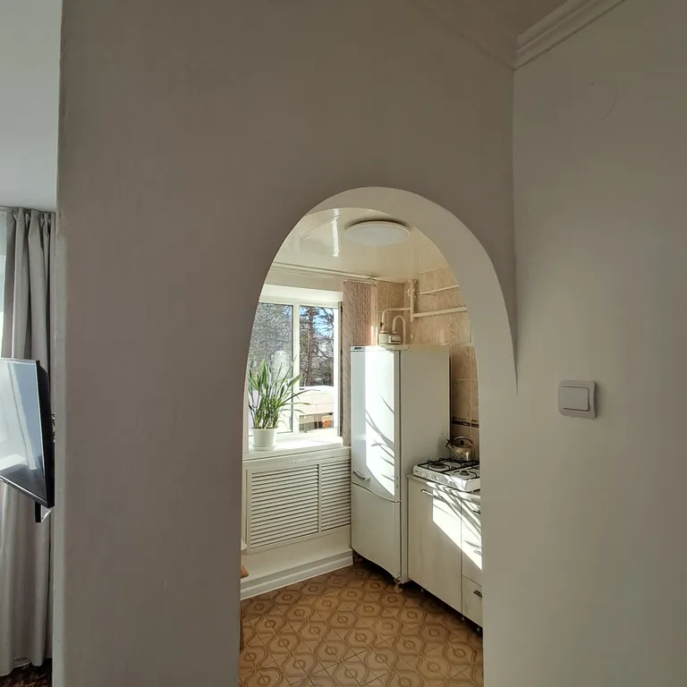 Светлая квартира в центре города с видом на новый сквер