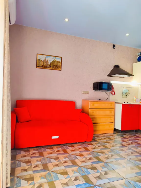 Студия с видом на море