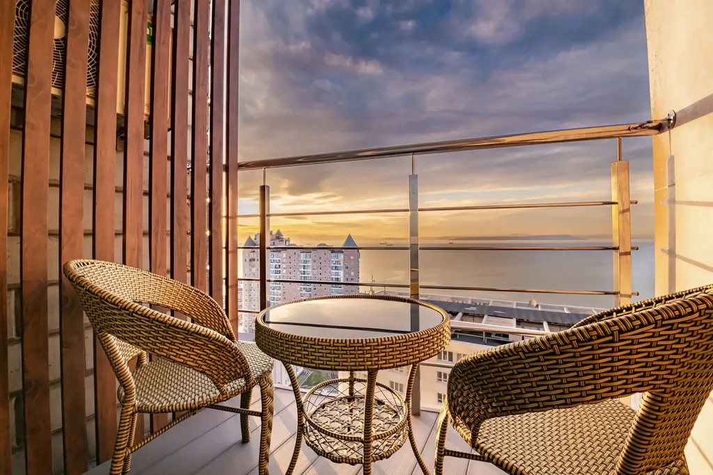 2х комнатная квартира с видом на море