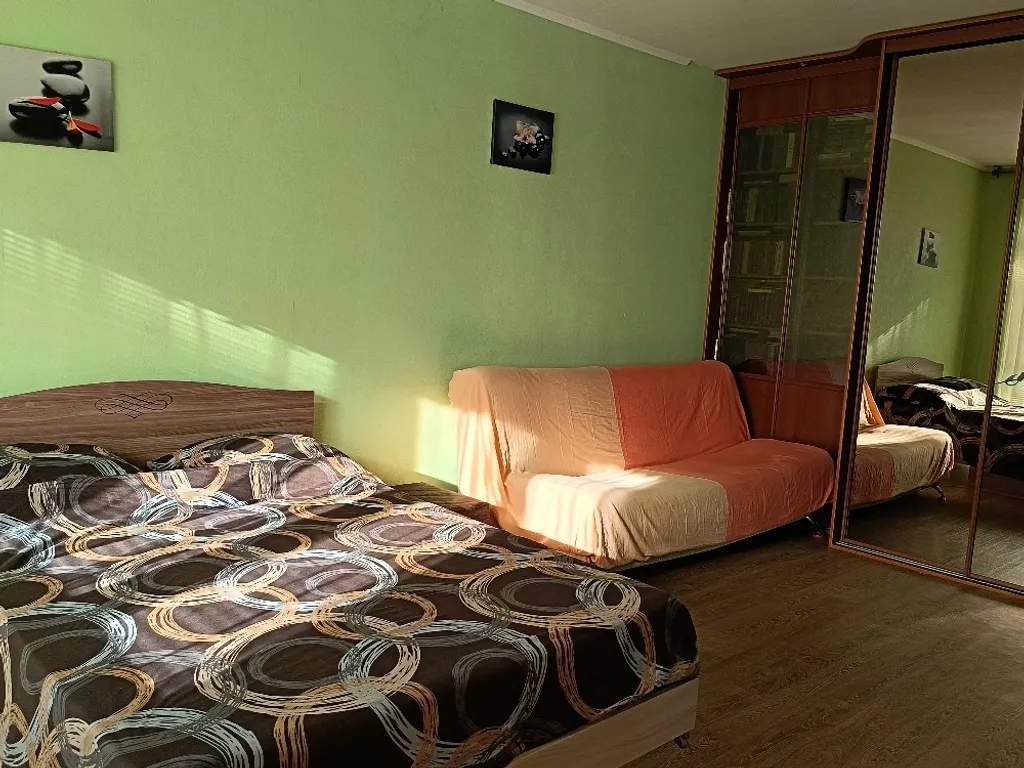 Квартира с видом на иртышскую набережную.