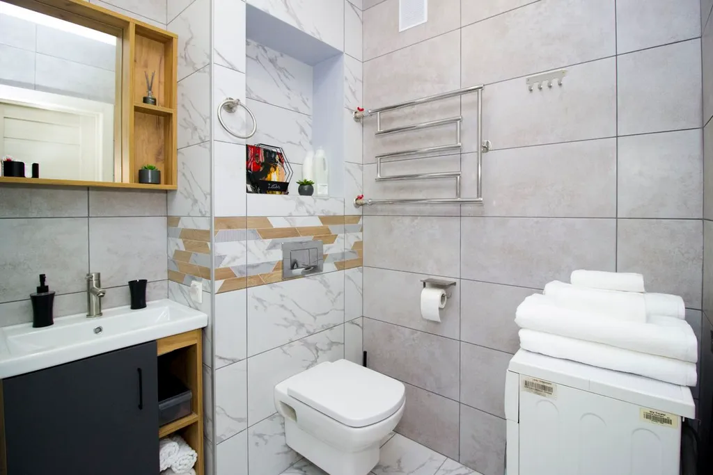 2-комнатная квартира в центре с видом на город