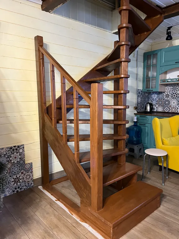 Домик на пруду, банька на дровах