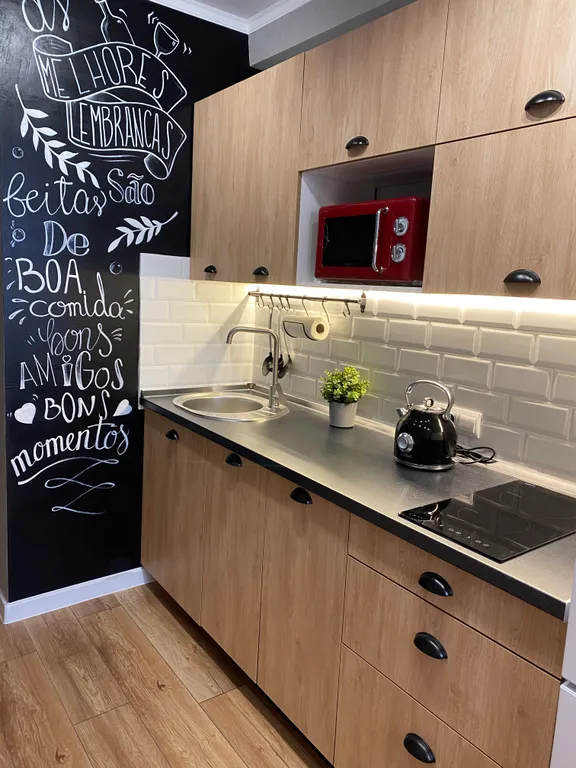 Loft с видом на город