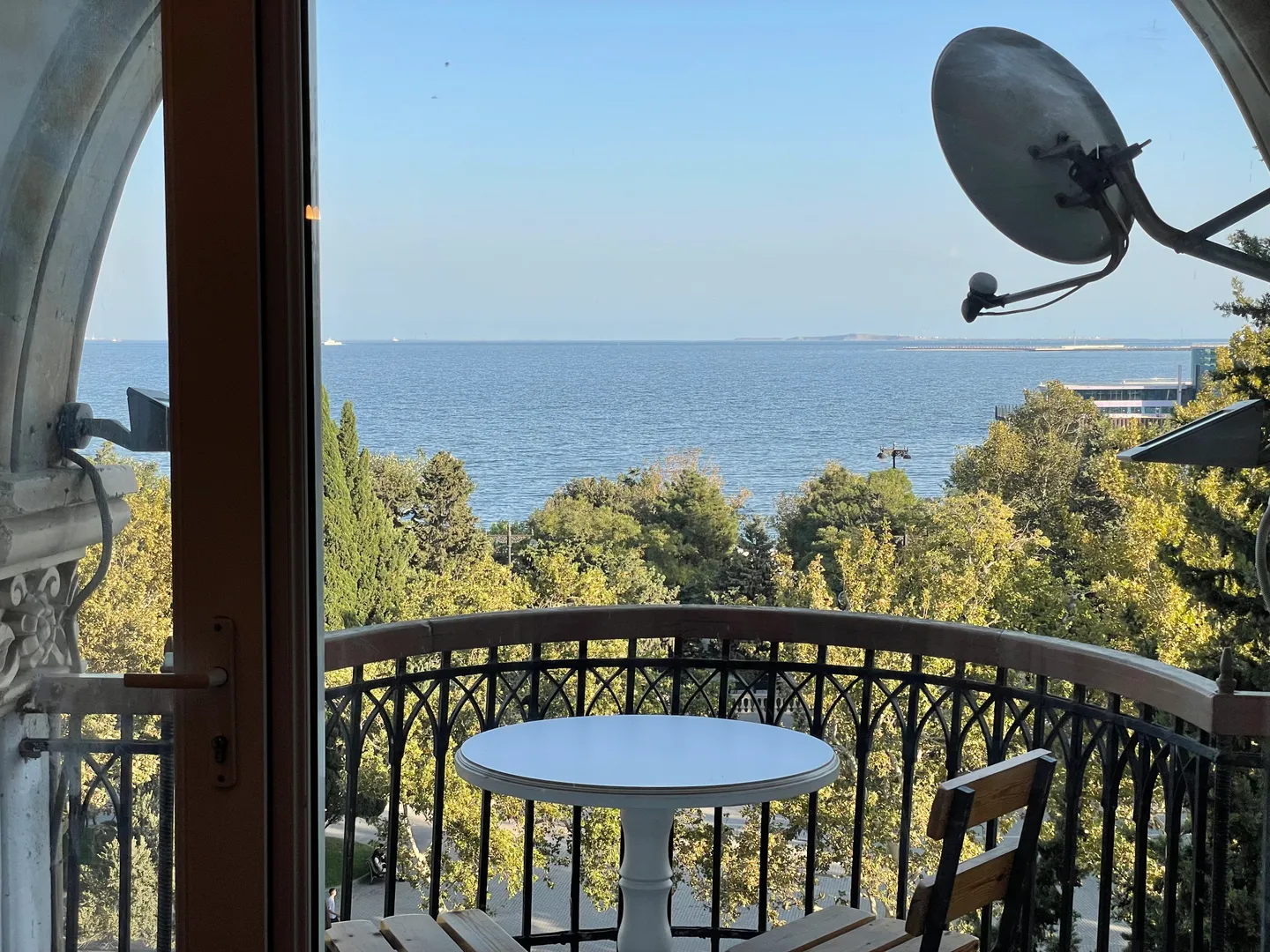 Вид с балкона