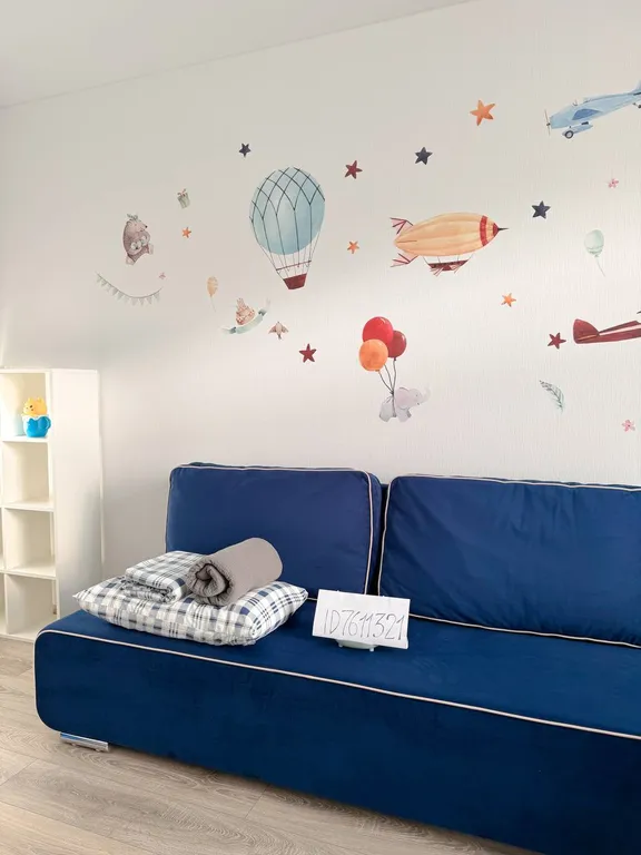 Уютная квартира напротив бассейна со своими лежаками, 7 спальных мест