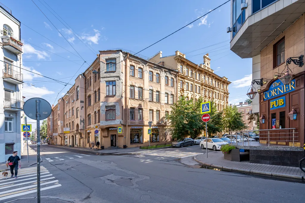 Квартира Квартира Уютная студия на Петроградской — Санкт-Петербург