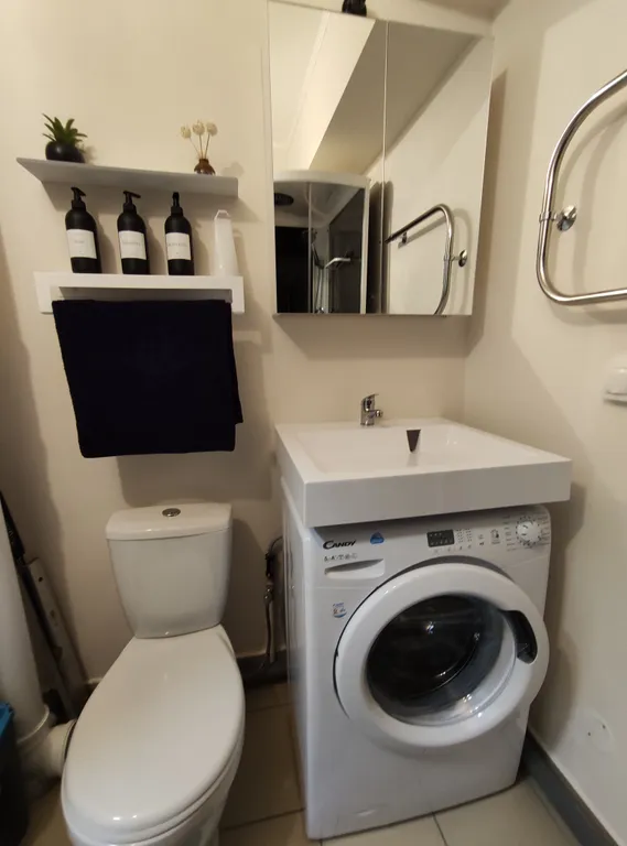 Студия для командировки и отдыха с видом на Академический