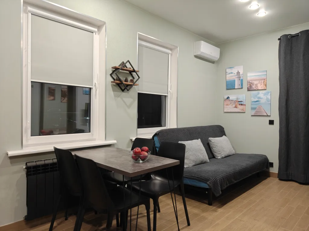 Квартира Квартира Уютная евродвушка с балконом у моря — Геленджик