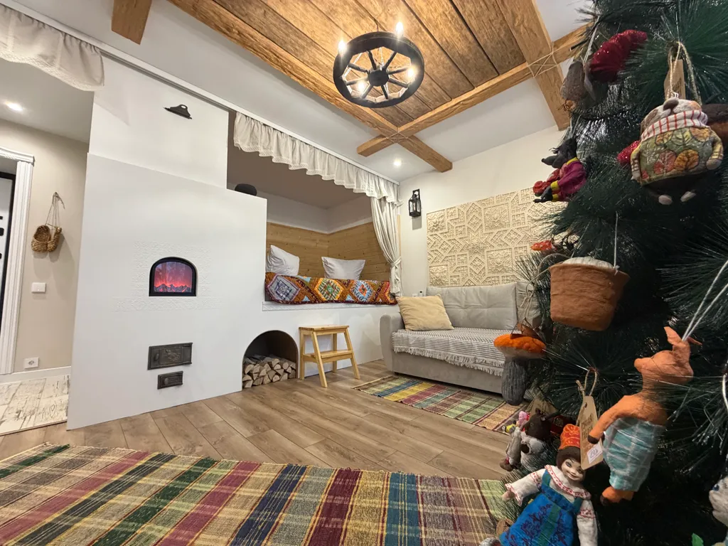 Квартира Апартаменты “Обитель Плёсъ” в стиле русской избы — аренда посуточно в Северцево