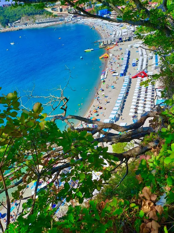 Эко квартира на море с большим балконом