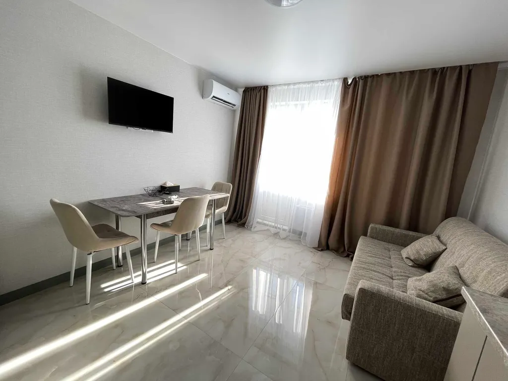 Квартира Уютная 1-комнатная квартира с видом на море — Анапа