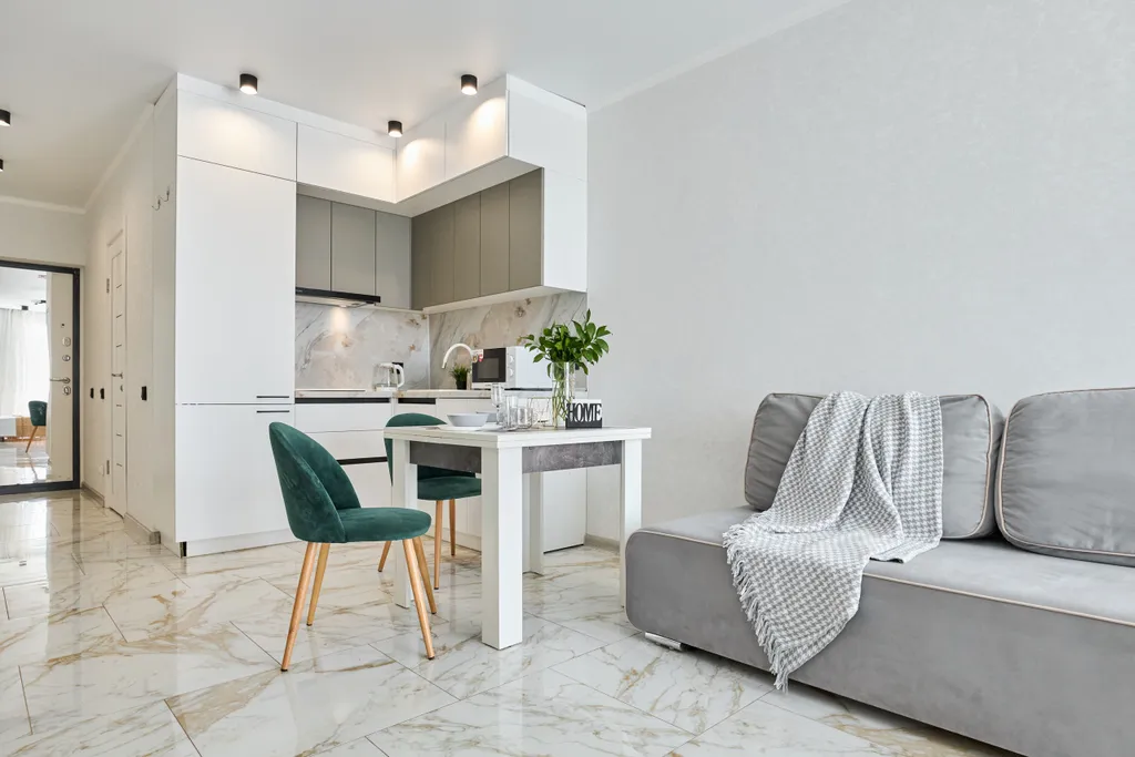 Шикарная студия с прекрасным видом на дон, с 25 этажа, для романтика