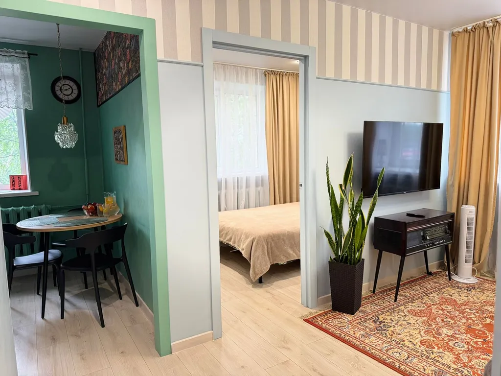 Апартаменты в дизайнерском ретро стиле