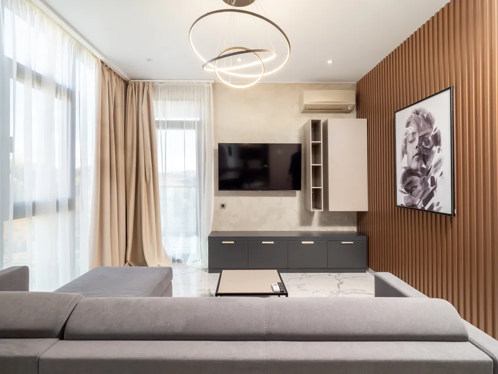 Апартаменты с красивым панорамным видом на Дендрарий и море