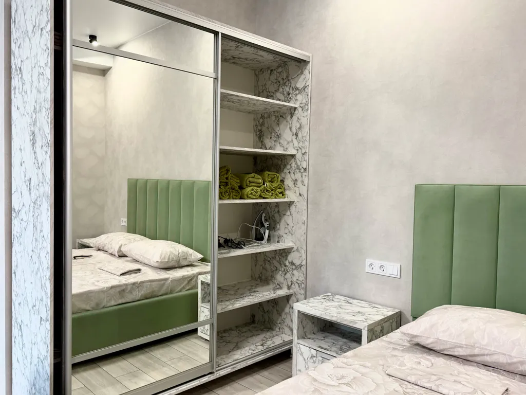 Четырехместные апартаменты с кухней повышенного комфорта