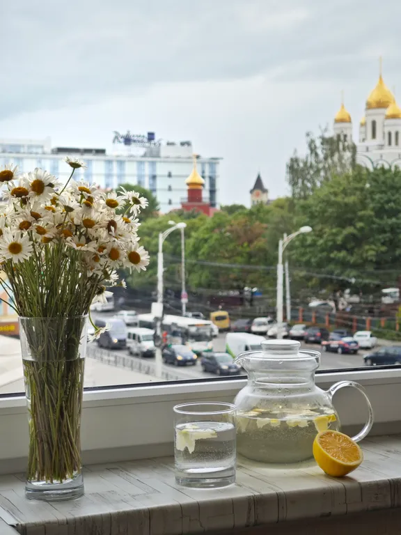 Квартира Квартира Двушка в самом центре, классный вид на Radisson, рядом всё, парковка — Калининград