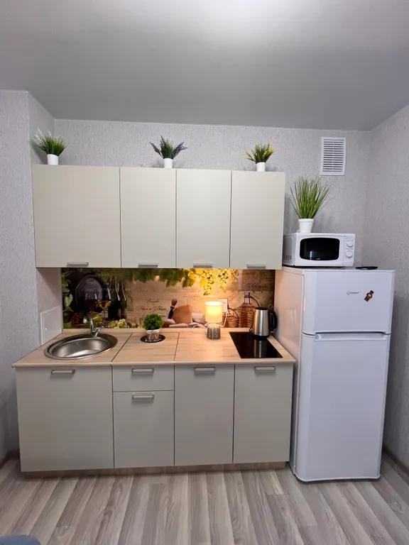 Квартира Квартира Невероятно уютная новая студия с красивым видом на реку и город — Волгоград