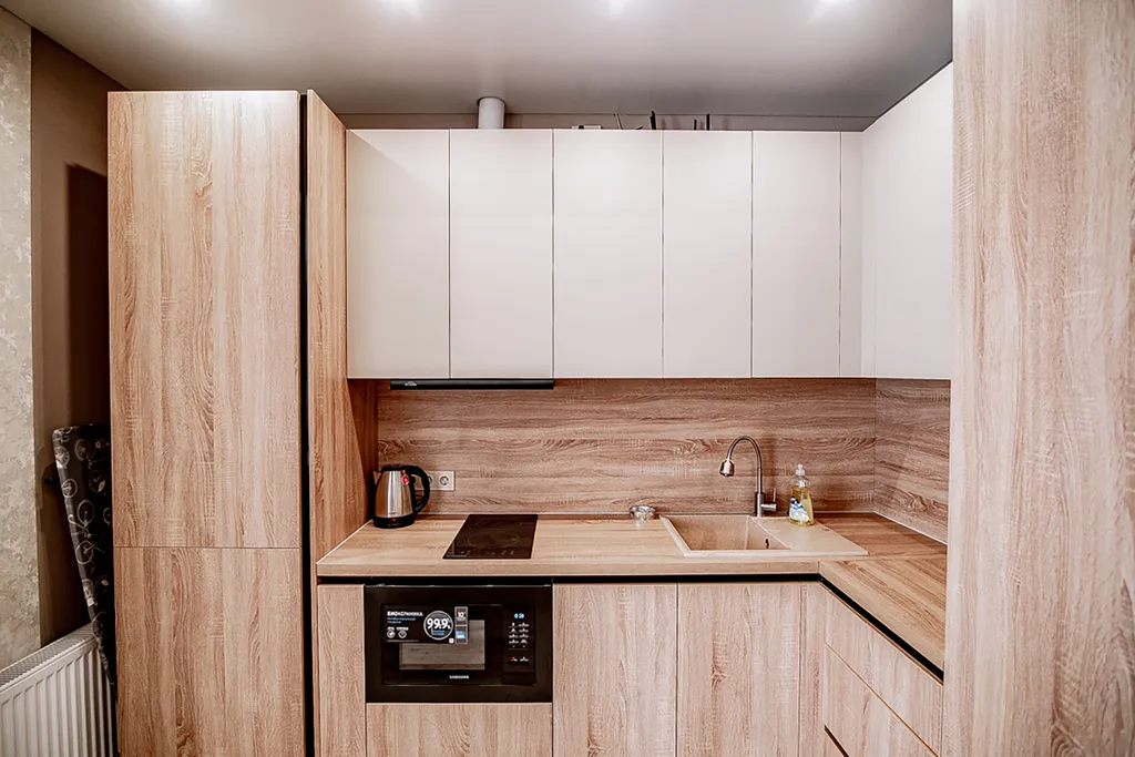 Уютная студия с прекрасным видом на город