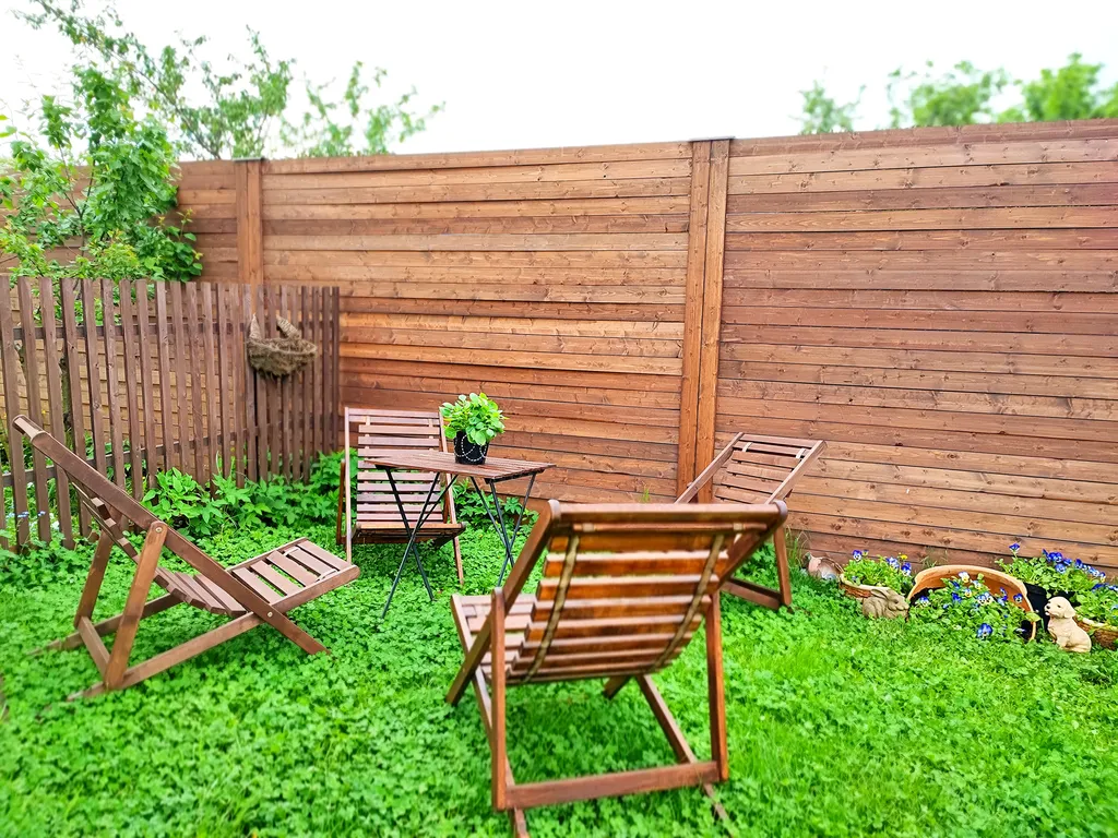 Двухкомнатный апартамент с видом на сад и внутренний дворик