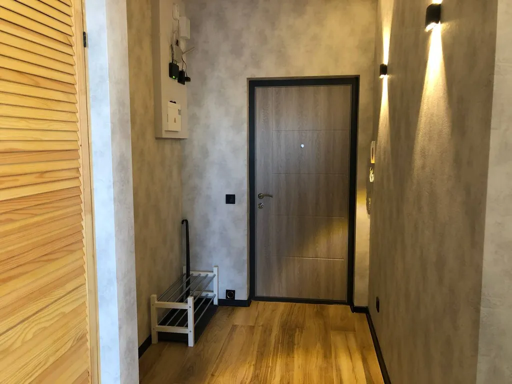 Ohtaloft апартаменты с террасой рядом с Охта парком