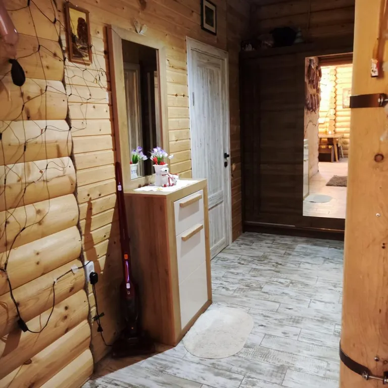 Экологический дом - сруб на побережье Балтийского моря