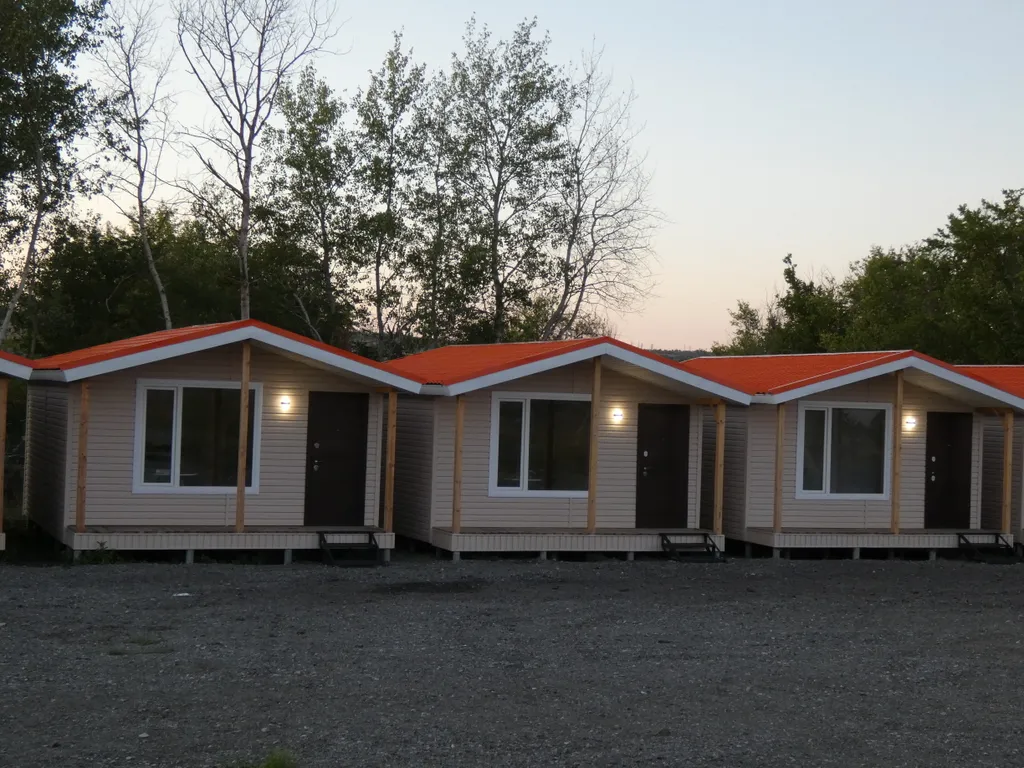 Уютный четырёхместный Домик с двухспальной кроватью