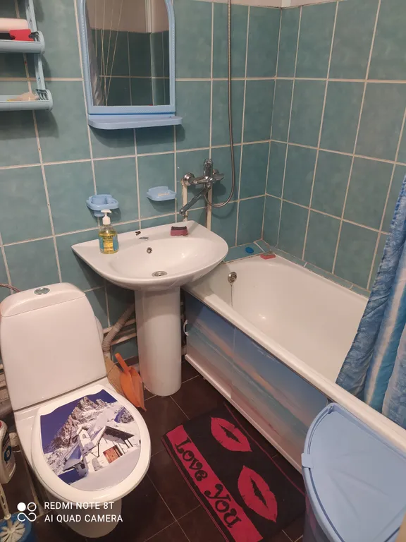 Уютная квартира с видом на склон