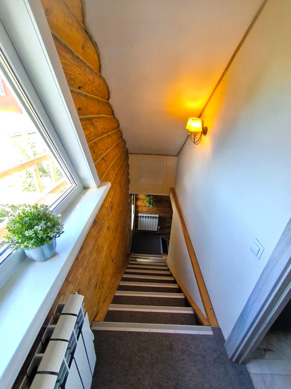 Коттедж с панорамным балконом, баня на дровах безлимит