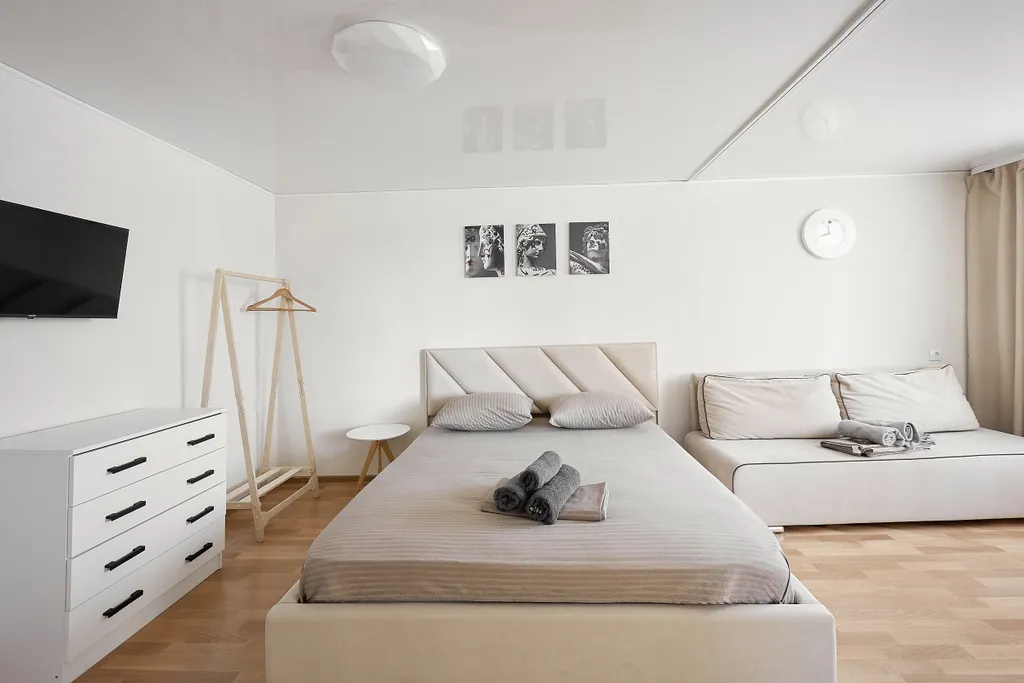 Уютная, светлая, свежая студия в центре города