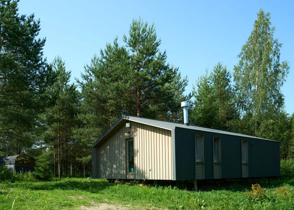 Коттедж Дом Кюльвия с панорамной баней — Тосно