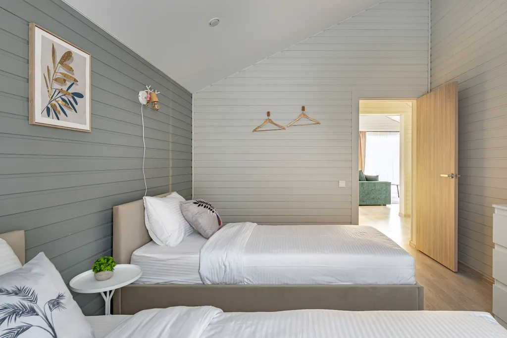 Дом в поселке у водохранилища: все удобства для комфортного отдыха