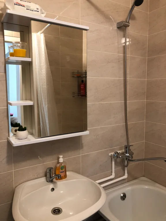 Уютная новая студия с видом на реку Каму