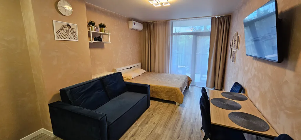 Квартира-студия в новым курортном комплексе лучистое