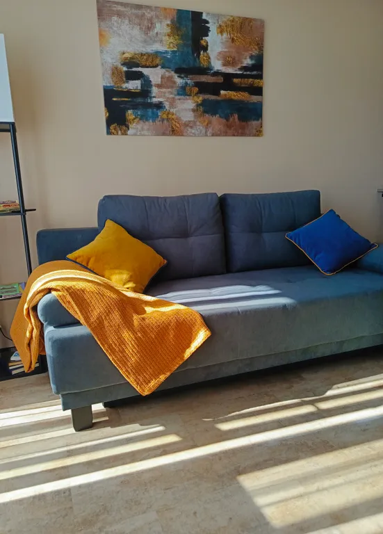 Квартира Квартира Уютная евродвушка с видом на реку Преголя и Планету Океан — Калининград