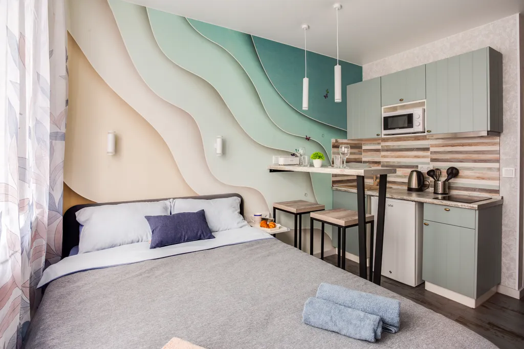 Квартира Квартира Студия с кухней 15 кв.м — Новоивановское