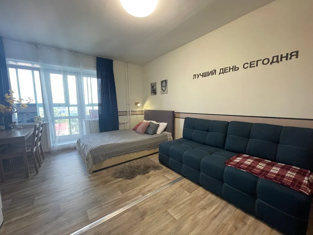 Студия в центре с видом на Северную Двину