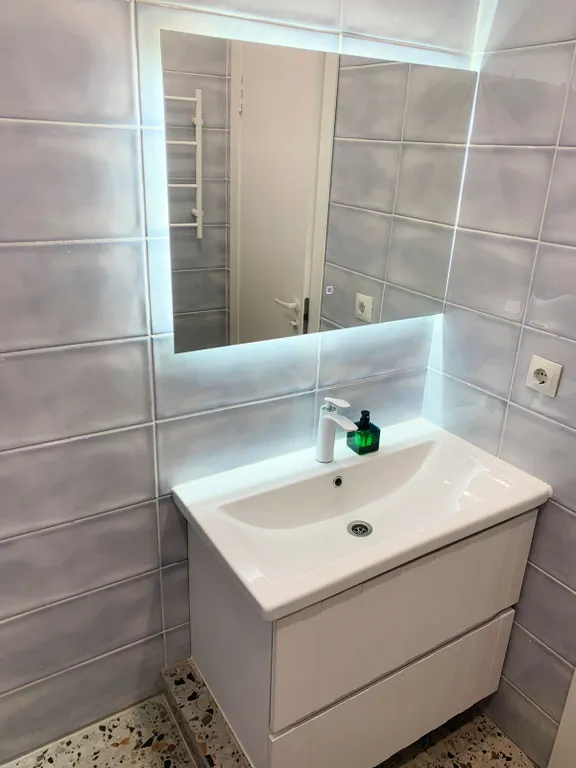 Студия в голубых тонах