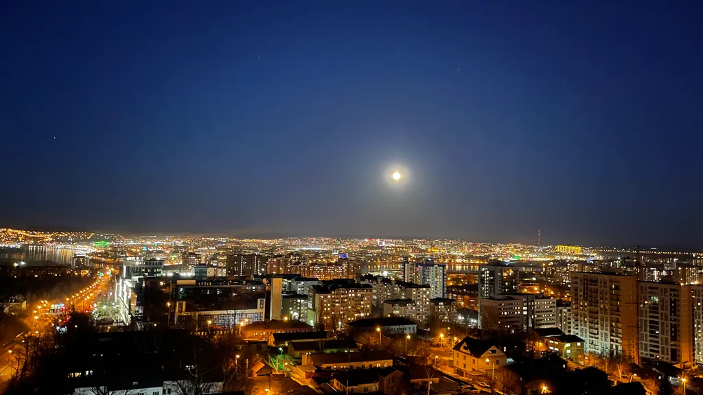 Новая 1-комнатная квартира с видом на город