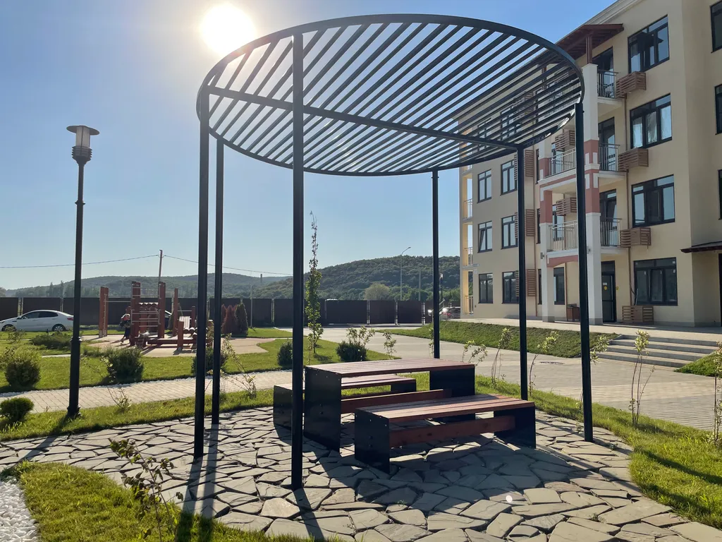 Тихая студия, балкон, лифт в корпусе, бассейн