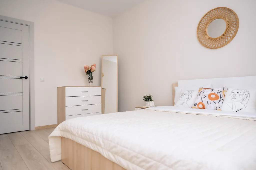 Просторная трехкомнатная квартира на 6 гостей