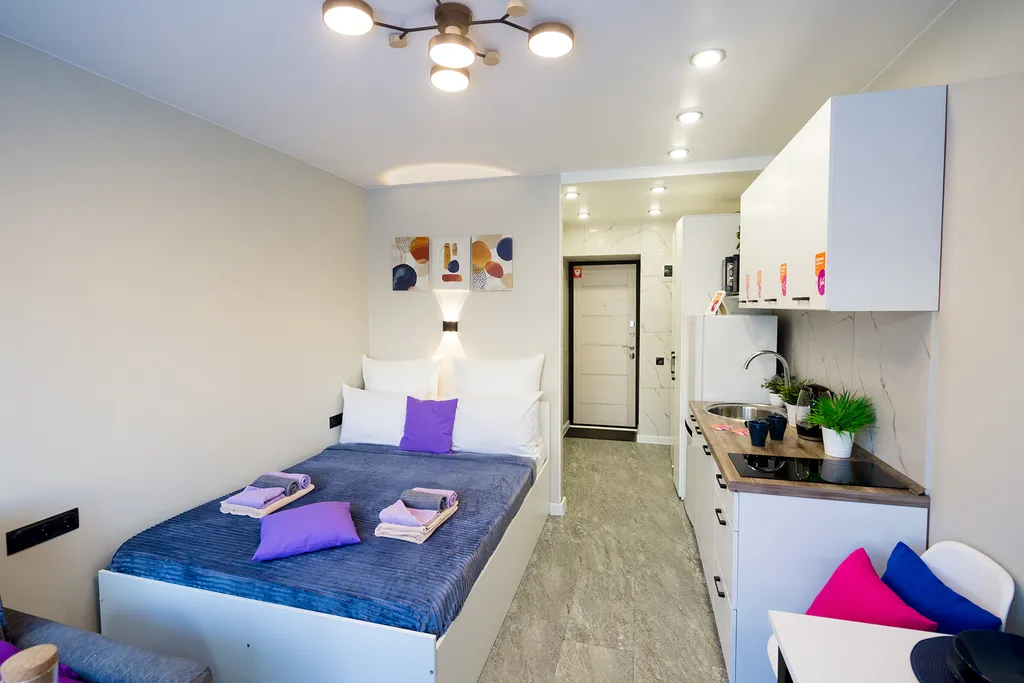 Квартира Квартира Уютная студия — Иркутск