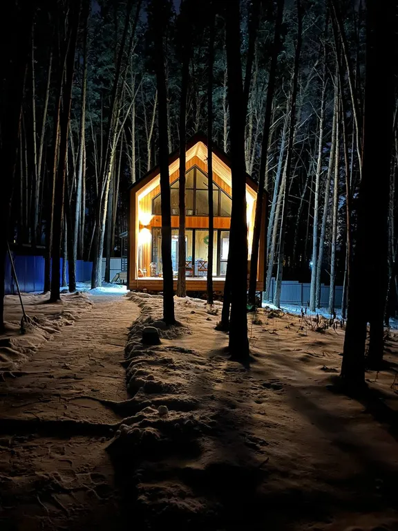 Дом отдыха Чернаков с видом на лес