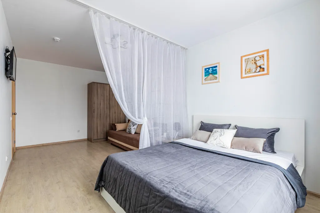 1-ком. квартира с лоджией для 4-х гостей