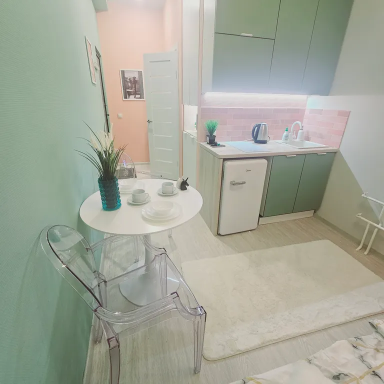 Квартира Квартира Дизайнерская студия у метро Каширская, варшавская, парковка бесплатно — Москва