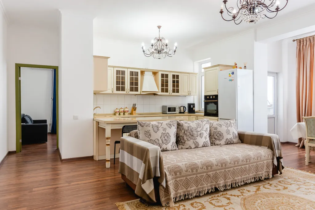 Апартаменты с видом на город в ЖК Оркендеу