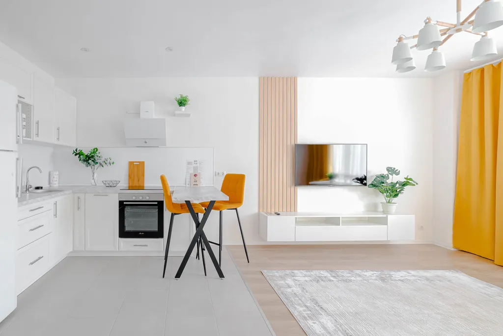 Квартира Квартира Skandy House солнечная двушка в 10 минутах от метро Савёловская — Москва
