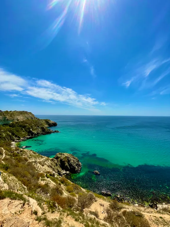 Квартира Для романтической пары или семьи квартира с видом на горы и море — Севастополь