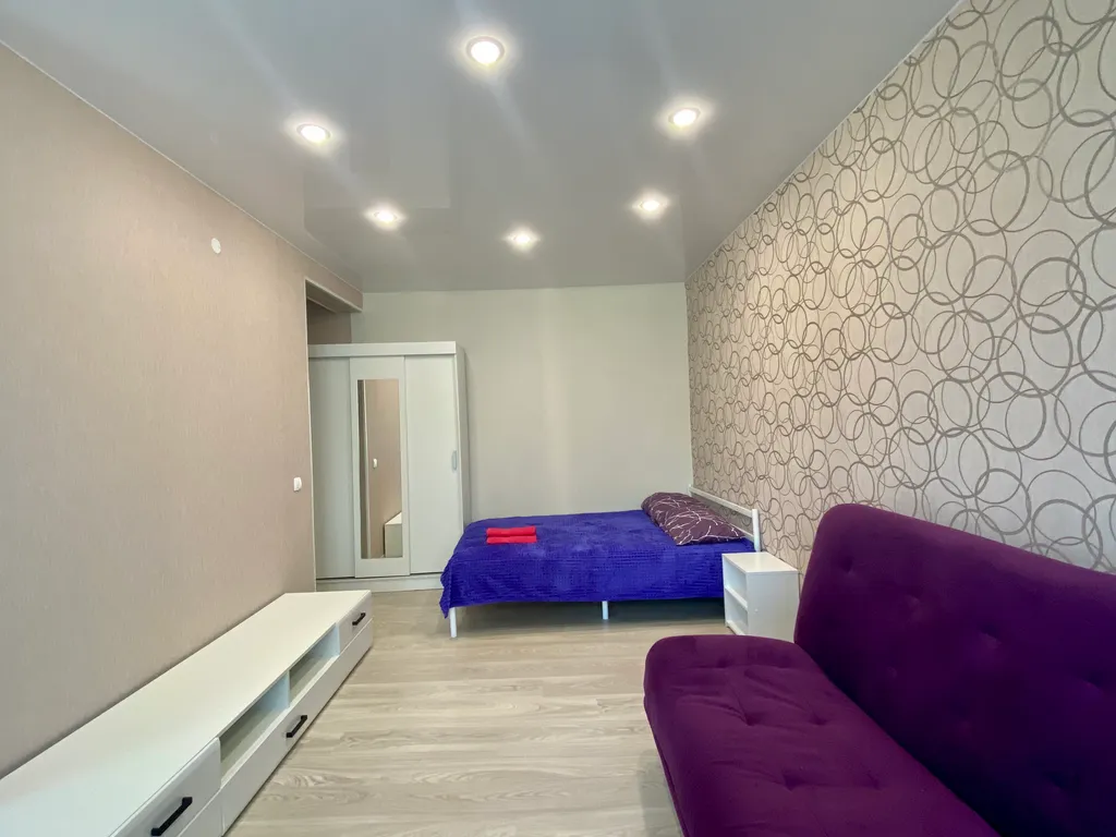 Квартира-студия с красивым видом на сосны